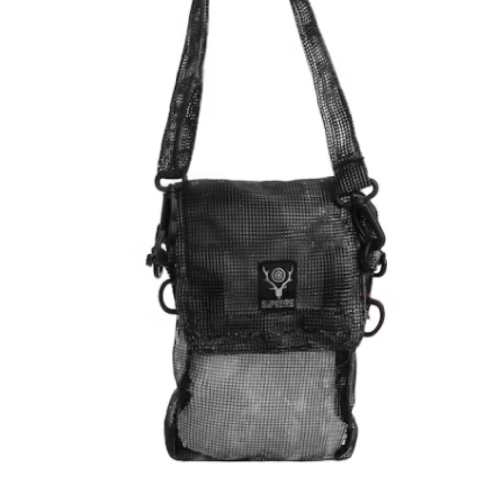 NWT Supreme South2 West8 Heavy Mesh Game Bag - Black